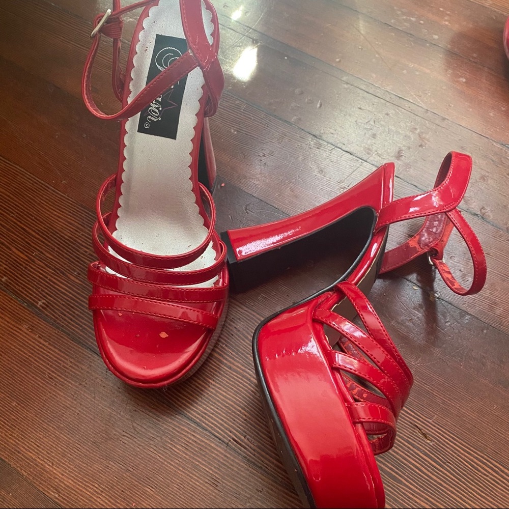 Red heels